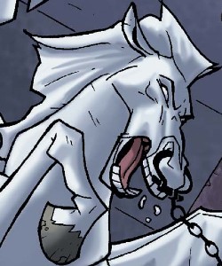 Aragorn (Vatican Black Knight steed)