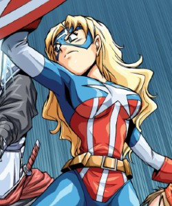 Captain America (Carol Danvers)(Earth-2301)