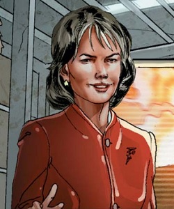 Crimson Cowl (Justine Hammer) (civilian)