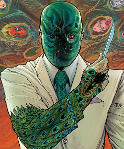 Man with the Peacock Tattoo