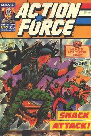 Action Force (1987) #7 [C Story]