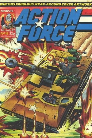 Action Force (1987) #18 [D Story]
