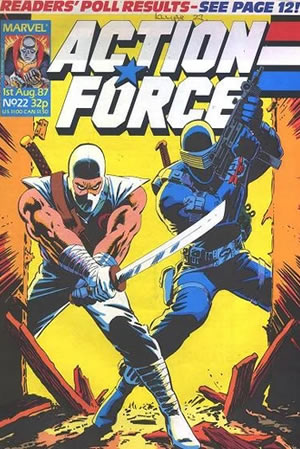 Action Force (1987) #22 [D Story]