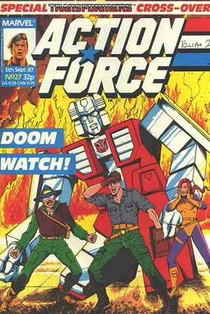 Action Force (1987) #27 [D Story]