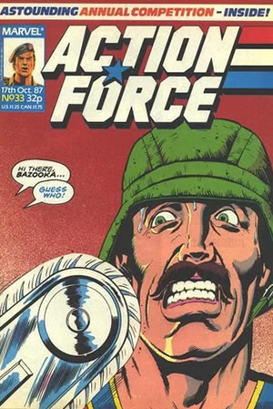 Action Force (1987) #33 [D Story]