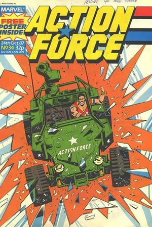 Action Force (1987) #34 [D Story]