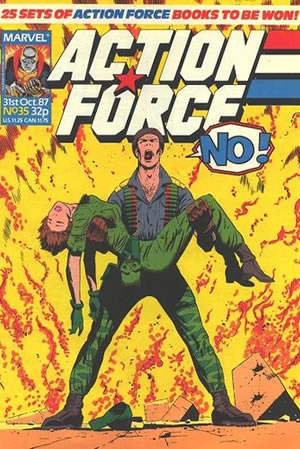 Action Force (1987) #35 [D Story]