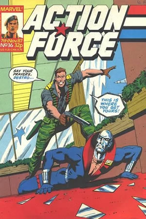 Action Force (1987) #36 [D Story]