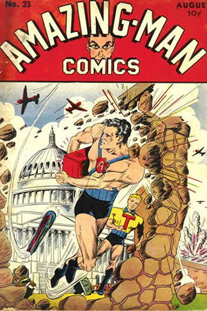 Amazing Man Comics (1939) #23 [B Story]
