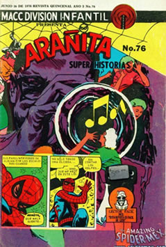 AraÃ±ita Super Historias (1972) #76