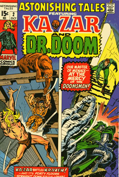 Astonishing Tales (1970) #2 [B Story]