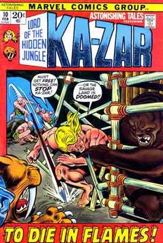 Astonishing Tales (1970) #10