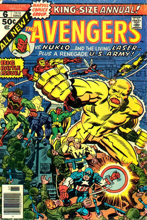 Avengers Annual (1967) #6 [B Story]