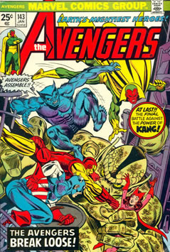 Avengers (1963) #143 [B Story]