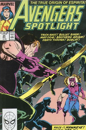 Avengers Spotlight (1989) #24 [A Story]