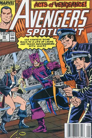 Avengers Spotlight (1989) #28 [B Story]