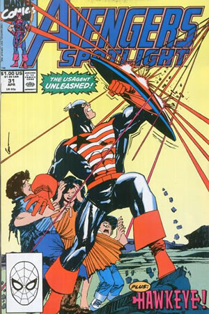 Avengers Spotlight (1989) #31 [B Story]