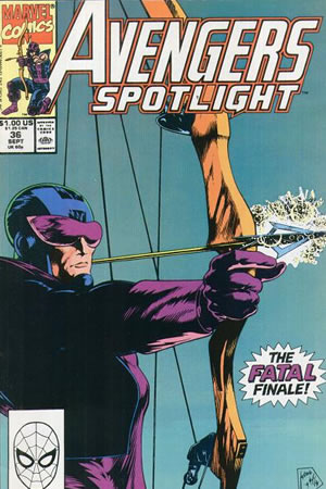 Avengers Spotlight (1989) #36
