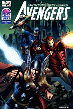 Avengers Taco Bell Exclusive Collector's Edition (2009) #1 [A Story]