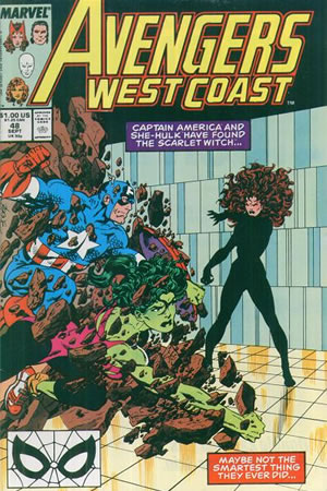 Avengers West Coast (1989) #48