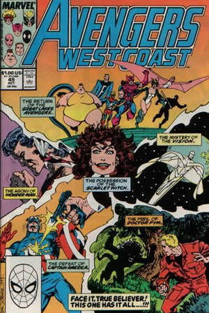 Avengers West Coast (1989) #49