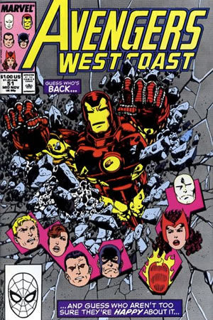 Avengers West Coast (1989) #51