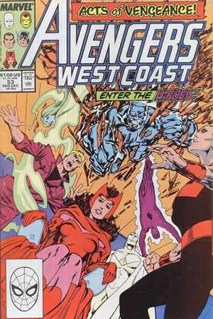 Avengers West Coast (1989) #53