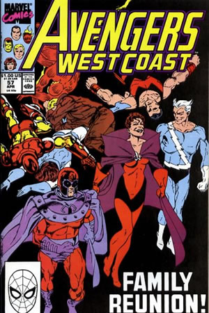 Avengers West Coast (1989) #57