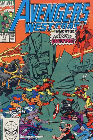 Avengers West Coast (1989) #61