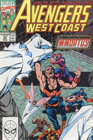 Avengers West Coast (1989) #62