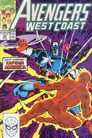 Avengers West Coast (1989) #64
