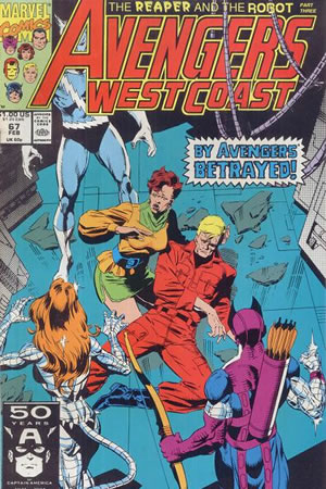 Avengers West Coast (1989) #67
