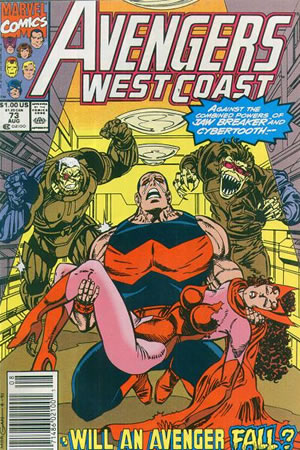 Avengers West Coast (1989) #73