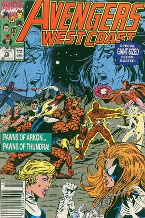 Avengers West Coast (1989) #75