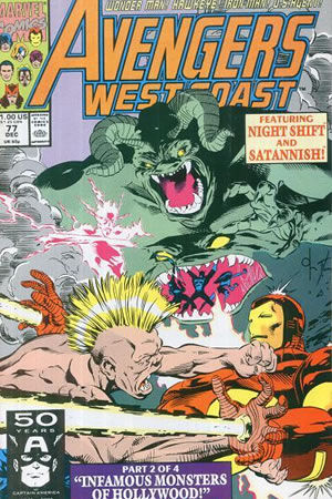 Avengers West Coast (1989) #77