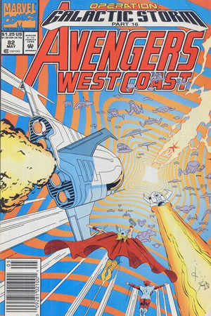 Avengers West Coast (1989) #82