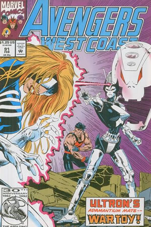 Avengers West Coast (1989) #91