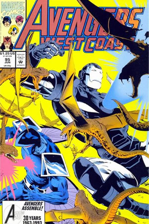 Avengers West Coast (1989) #95