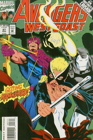 Avengers West Coast (1989) #97