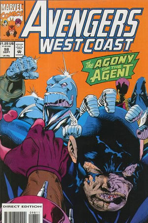Avengers West Coast (1989) #98