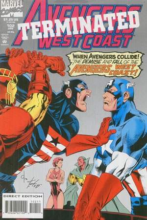 Avengers West Coast (1989) #102