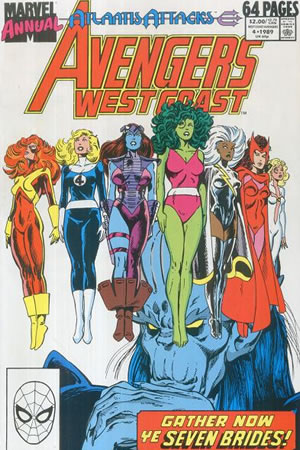 Avengers West Coast Annual (1989) #4 [E Story]