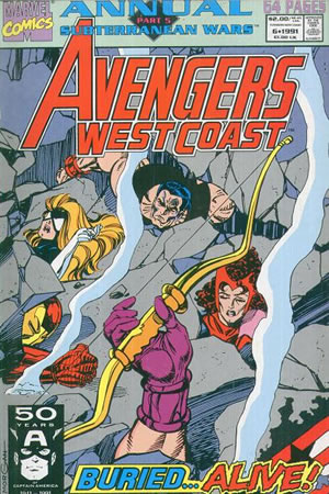 Avengers West Coast Annual (1989) #6 [D Story]