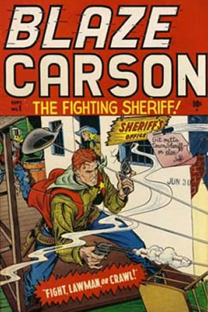 Blaze Carson (1948) #1 [B Story]