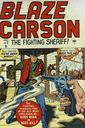Blaze Carson (1948) #2 [A Story]