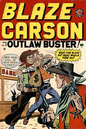 Blaze Carson (1948) #3 [C Story]