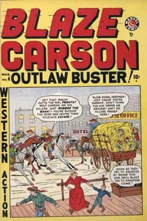 Blaze Carson (1948) #4 [B Story]