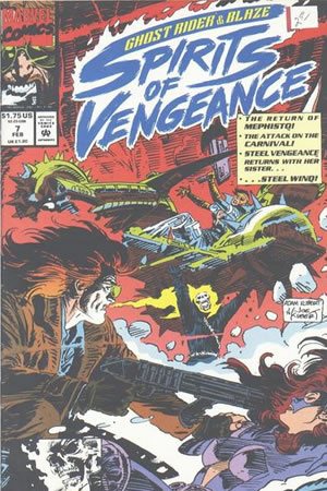 Ghost Rider and Blaze: Spirits of Vengeance (1992) #7 [A Story]
