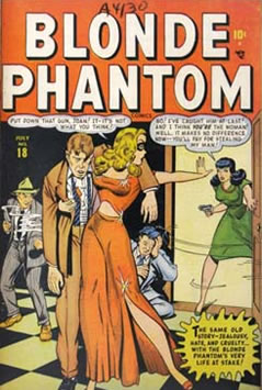 Blonde Phantom (1946) #18 [C Story]