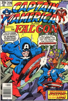Captain America (1968) #220 [B Story]